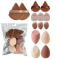 33pcs beauty set makeup kit  large and small beauty sponges for flawless makeup application and removal of makeup full set