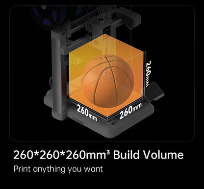ANYCUBIC Kobra X 3D Printer ACE GEN2 Multi-color Printing 2X Speed & Material Savings 4-Color Built-in Smart Remote Control