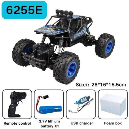 1:16 Monster Bigfoot Off-Road 4WD Remote Control Car 2.4G Remote Control Car Off-Road Vehicle Control Truck Boy Children's Toys