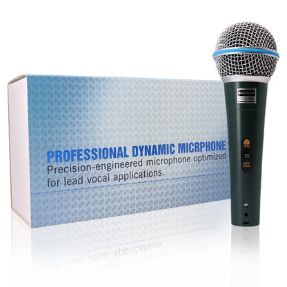 Wired Professional Dynamic Microphone Mic For PC Karaoke Machine System Sound Room Gaming Gamer Audio Sing Live Streaming Kits
