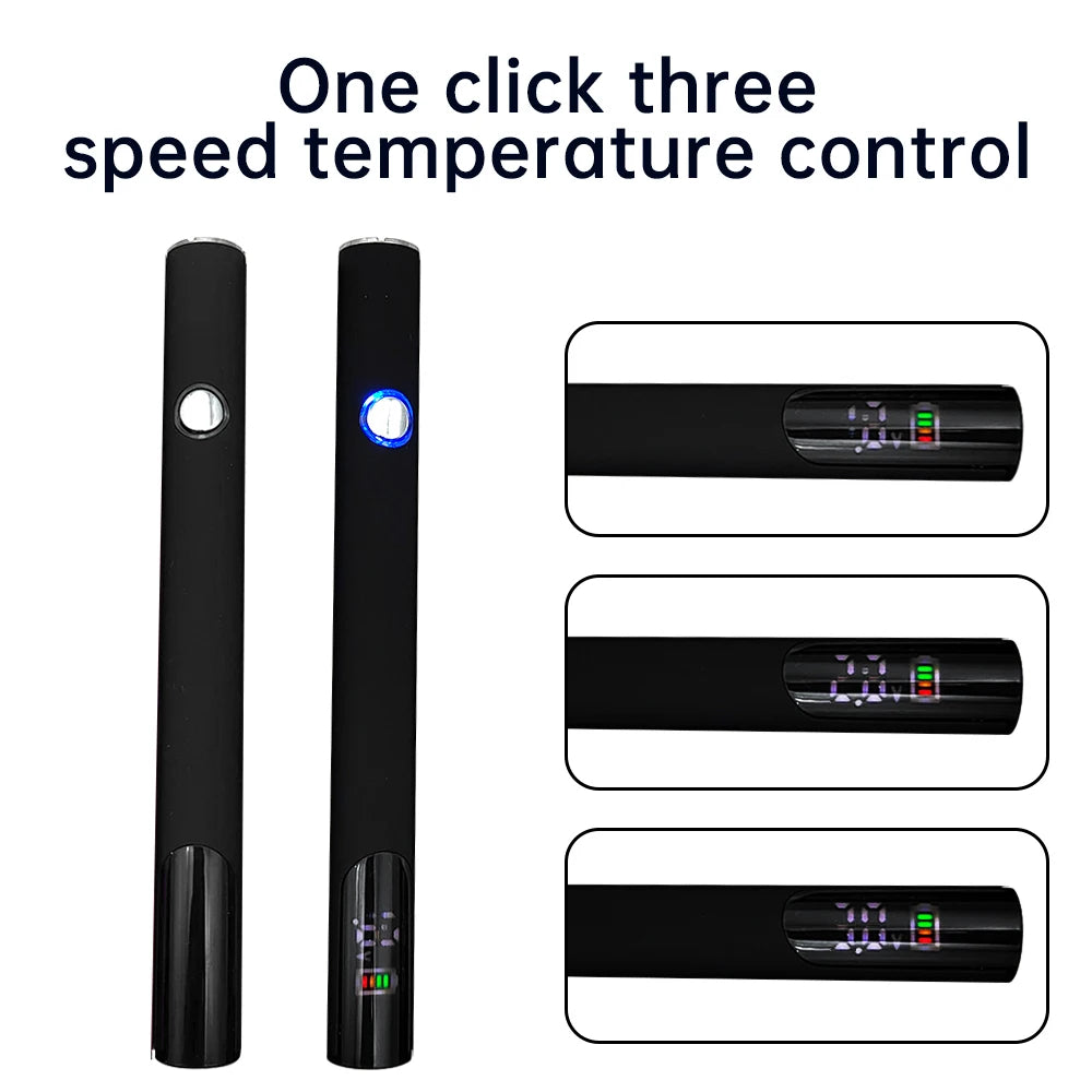 320mAh Battery Soldering Iron Digital Preheating Battery Button voltage Adjustment 510 Preheating Battery Soldering Iron Pen