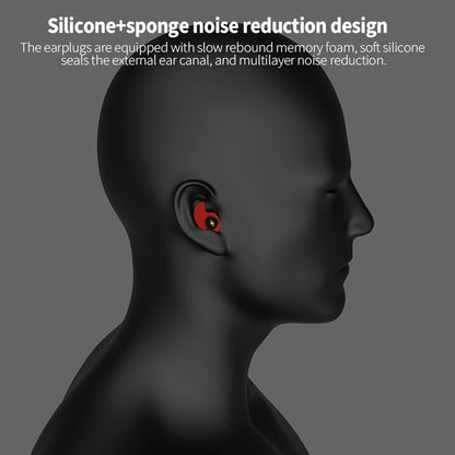 Earplugs Plug Sleep Earplug Anti Bruit Foam Noise Sleeping Cover Ears Silicone For Soundproofing Reduction Ratio Soft Ear Plugs