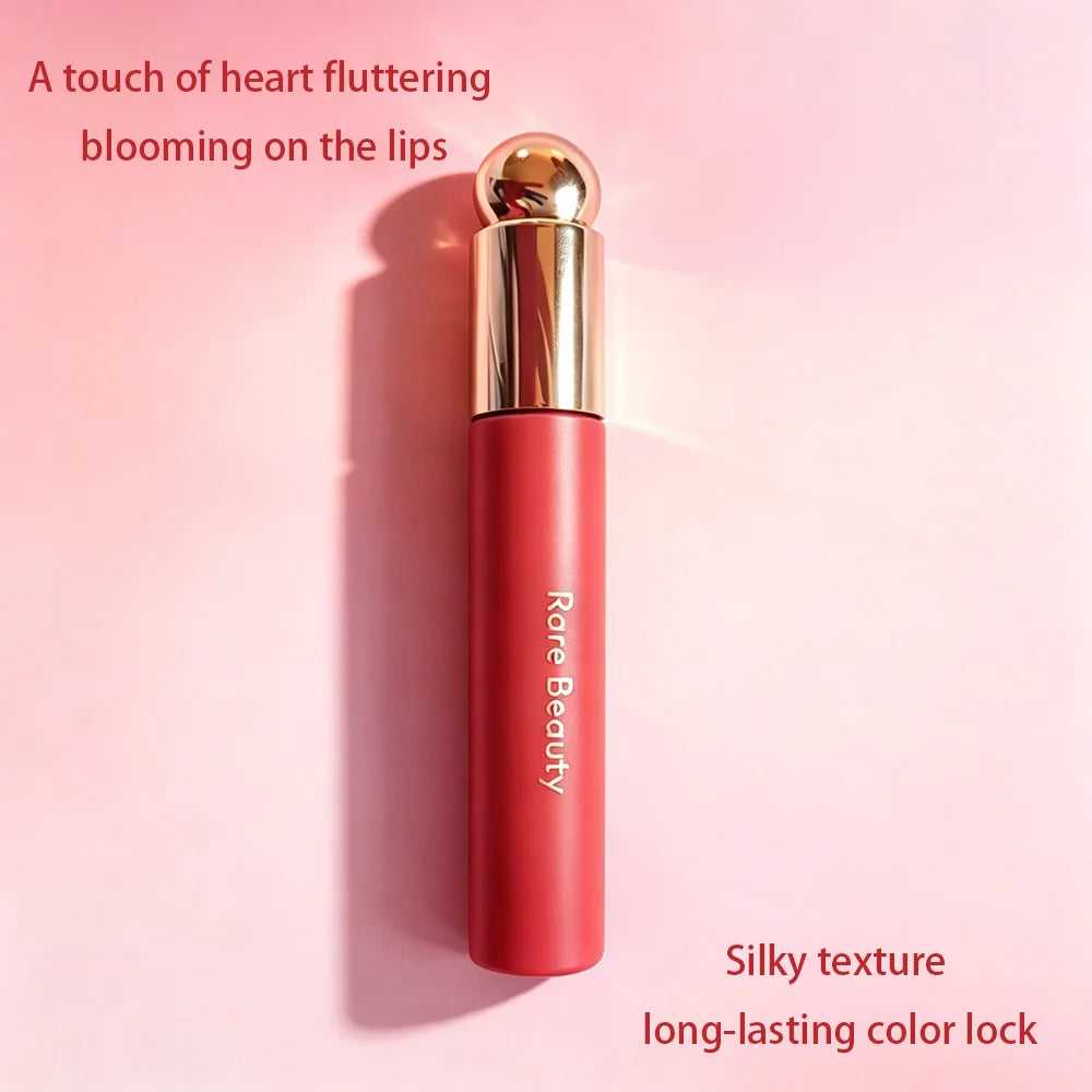 Rare Beauty Trendy Beauty Lip Lacquer Gentle Mellow Sheer Lip Salve Non-tacky Nourish Airy Bloom Mute Lip Hue