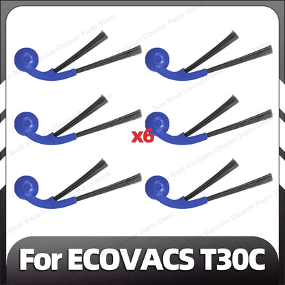 Compatible for ECOVACS T30C / T30C OMNI / T30C PRO OMNI Main Side Brush Filter Mop Pad Dust Bag Spare Parts Accessories