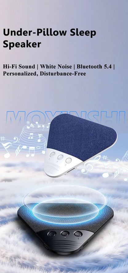 Mini Sleeping Bluetooth Speaker Rechargeable White Noise Sleep  Aid Soundbar Wireless Music Player Support TF Card Timed Shutdow