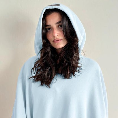 Eden Hoodie Unisex Oversized Hoodie Cloak light weight Super Warm Ultra-Soft Faux Fur Liner Winter Cloth Gift for Christmas