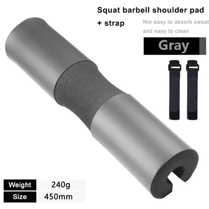 Barbell Pad for Hip Thrust Squat, Non‑Slip Thick Foam Bar Pad, Weight Lifting Shoulder Protector Cushion for Bar Home Gym