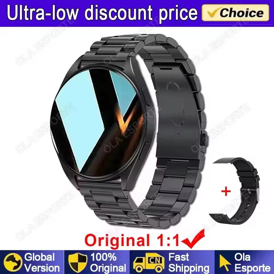2025 New Bluetooth Calls Smart Watch 6 Pro 1.32” Inch 240*280 Custom Dials Sport Men And Woman Health Monitor Smartwatch For Man