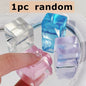 NEW Fidget Toy Mini Squishy Toys Mochi Ice Block Stress Ball Toy Kawaii Transparent Cube cat paw fish Stress Relief Squeeze Toy