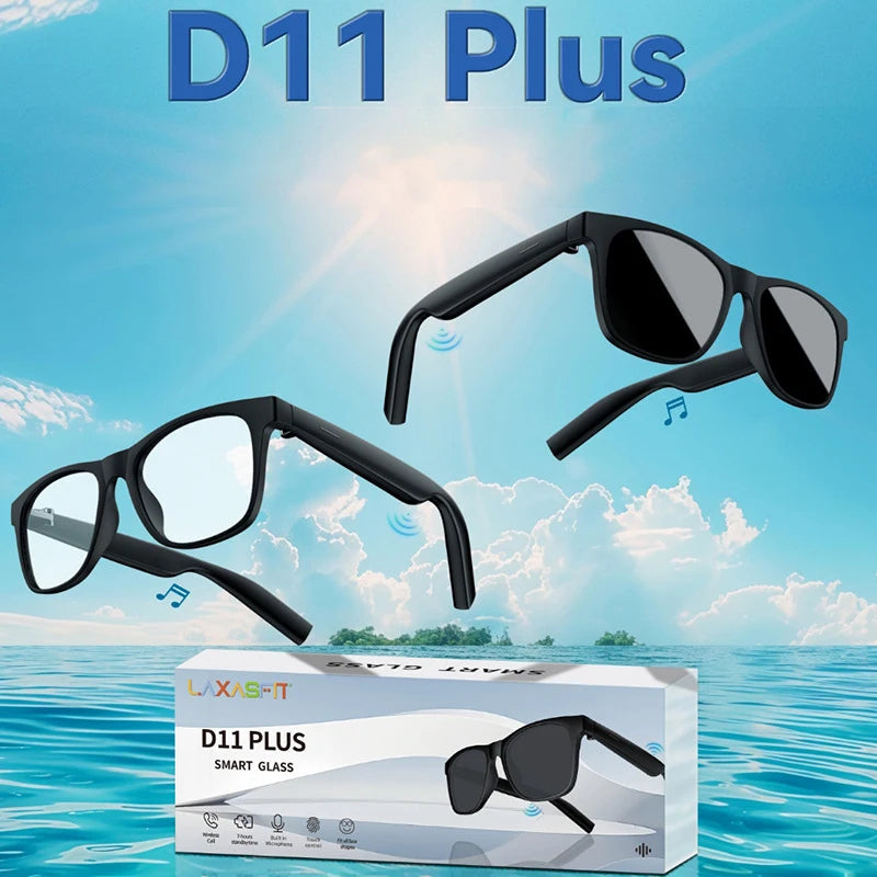 AI Smart Camera Glasses 8K Photo Recording Bluetooth5.4 Remote Control Touch Translator Voice Assistant Wireless Sunglass