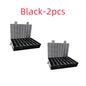 24 Grids Compartment Plastic Storage Box Jewelry Earring Box Bead Screw Container Home Storage Case Display Organizer Container