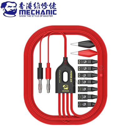 MECHANIC Phone Power Air Boot Line DC Power Supply Test Cable for iPhone 7-11 12 13 14 15 16 Pro Max Motherboard Activation Cord