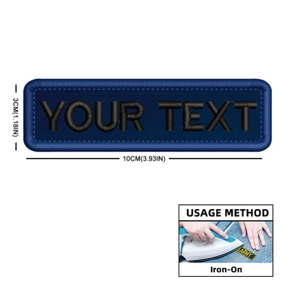 Custom Name Patch Color Matches Personalized Patches Embroidered Military Tactical Badge Stripes Emblems for Backpack Jacket