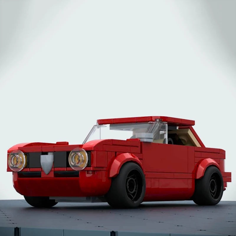 MOC 1965  GTA Speed Champion Classic Car Model Racing Children's Toy Gift Christmas Technology Building Blocks