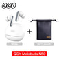 QCY Melobuds N50 ANC Bluetooth 5.4 Słuchawki Bezprzewodowe z Aktywną Redukcją Szumów 6 Mikrofonów Czyste Połączenia Wielopunktowe