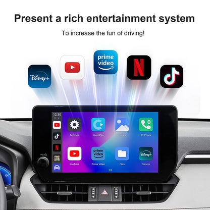 Android 13 Carplay AI Box Wireless Android Auto Smart TV Box For Youtube Netflix Toyota Mazda Hyundai Haval GMC Ford MG VW Kia