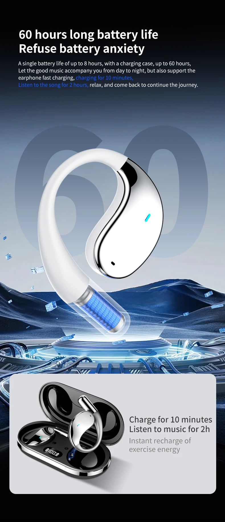 3-in-1 Smart AI Translation Earbuds 144 Languages Real-Time Simultaneous Translate HiFi Smart Headphones for Android iOS 2026