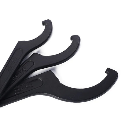 22-72mm Wrench Spanner Tool Adjuster Motorcycle Bike Absorber Shock Spanner Pre Load Hook C Spanner Tool Set Universal Hand Tool