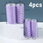 Self-adhesive Curling Tube Natural Stuckless Salon Hairdressing Curlers for Girl Beauty Styling Tool Pink Black Hair Roller Bang