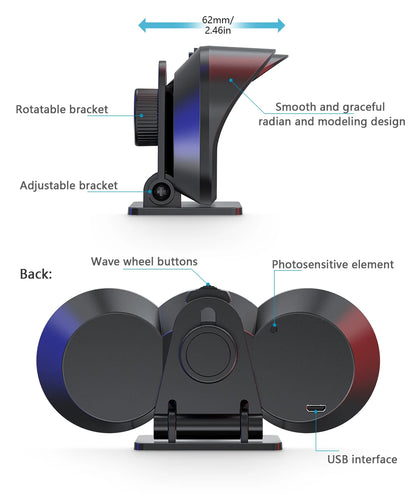 Car Head Up Display HUD GPS Computer Speedometer Windshield Projector Car Dashboard Speed Displays System Modification Car Acces