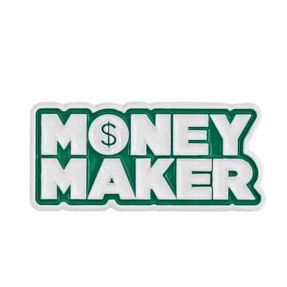 Creative US Dollar Money Enamel Pins Collection Cartoon Banknote Get Rich Brooch Backpack Lapel Metal Badge Fun Jewelry for Gift