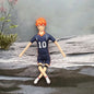 Anime Haikyuu Hinata Shoyo Kozume Kenma Cosplay Cotton Doll Iron Wire Skeleton Twistable Abstract Cartoon Figure Funny Dolls