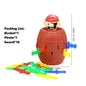 Fun Pirate Barrel Toy Sword Jump Pirate Game Board Children Halloween Toy Parent-child Interactive Toy Boy