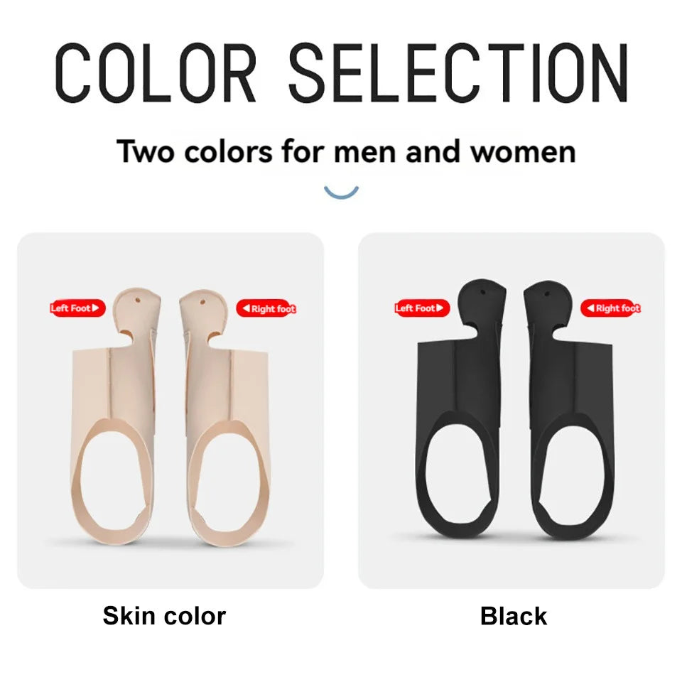 GOBYGO 1Pcs Hallux Valgus Corrector Toe Separation Corrector Lightweight And Adjustable Wearable Shoes Ankle Support Men Women