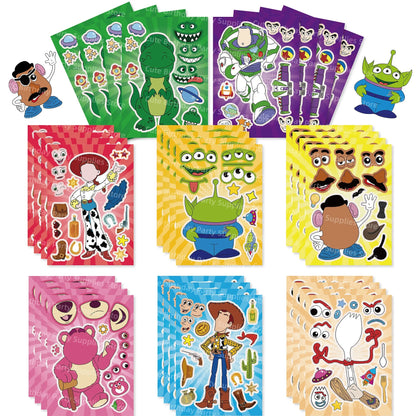 Toy Story Party Decorations Cup Plate Napkin Slap Bracelet Cake Topper Birthday Party Favors Reward Prizes Party Supplies