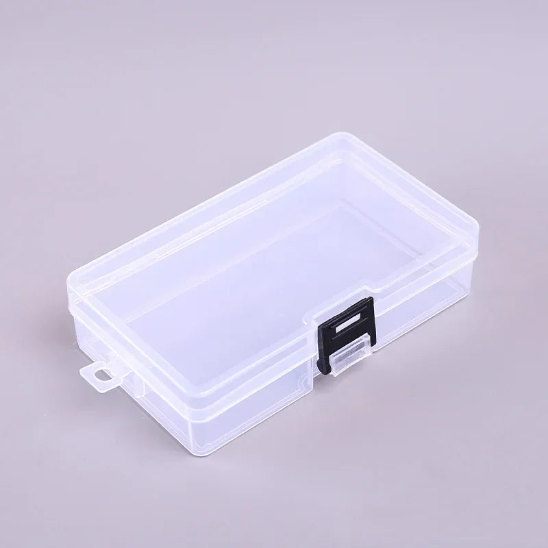 Storage Box Practical Toolbox Plastic Container Box for Tools Case Screw Sewing PP Boxes Transparent Component Screw Jewelry