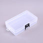 Storage Box Practical Toolbox Plastic Container Box for Tools Case Screw Sewing PP Boxes Transparent Component Screw Jewelry