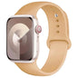 Silicone Band For Apple Watch straps 49mm 40mm 44 mm 45mm 46mm 42mm 41mm 38mm sports bracelet iWatch series 10 9 8 3 SE ultra 2