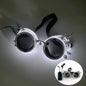New Cool Cyberpunk Style Glasses Glowing Party Decor Luminous LED Sunglasses Lighting Up Bar Rave Music Dancing Party
