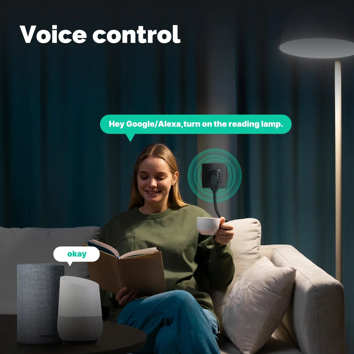 MOES Tuya ZigBee Smart Socket EU Wall Embedded Outlet Energy Monitor Indicator App Remote Control Voice Cotrol Alexa Google Home