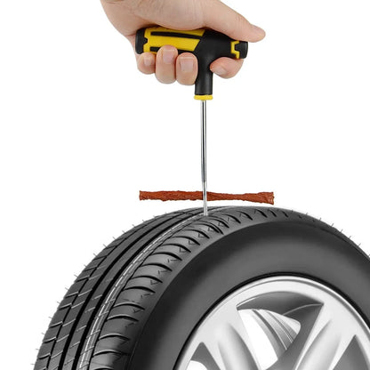 Universal Tire Strips Stiring Glue Repair Tool Kits Garage Tyre Puncture Plug Bike Tubeless Tire Accessories Car Tire Repair Kit
