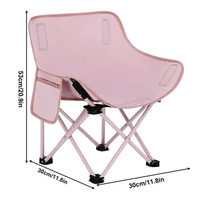 Children Camping Folding Chair Outdoor Fishing Chair Foldable Portable Camping Chair Heavy Duty for Famliy Travelling