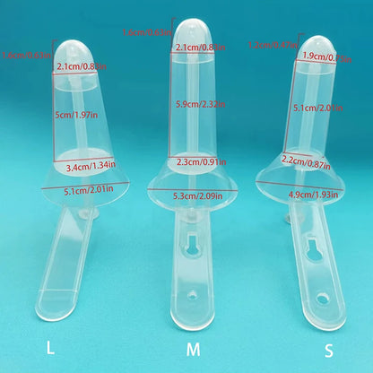 Disposable Transparent Anoscope Hemorrhoid Ligation Device Special Anorectal Health Missing Angle Palpable Anoscope