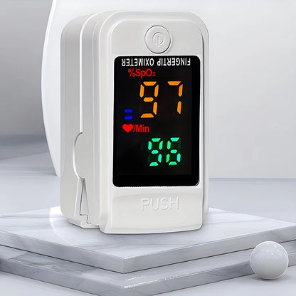 Finger Pulse Oximeter Or Blood Pressure Monitor, Heart Rate & Oxygen Saturation Meter, Home Medical Health Equipment