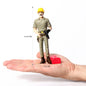 Realistic Professionals Pretend Career People Figures,Representing a Variety Of Occupations From Fire Fighter to Nurse Figurines