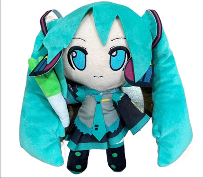 NEW 2026 Hatsune Miku Fufu Plush Doll Fuwafuwa Anime Kawaii Cute Cool Toys Dolls Plush Room Car Desk Decor Birthday Gift For Fan