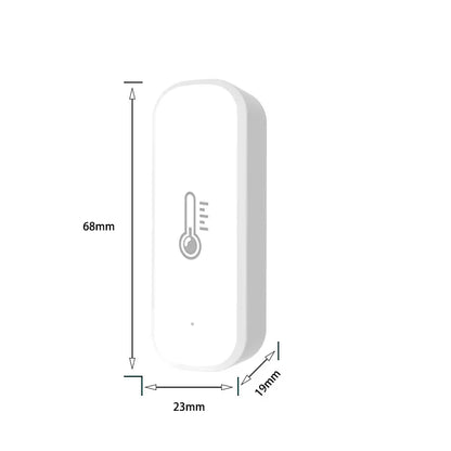 Tuya Wifi/Zigbee Temperature And Humidity Sensor Indoor Thermometer Smart Life Control For Home Work With Alexa Google Assistant