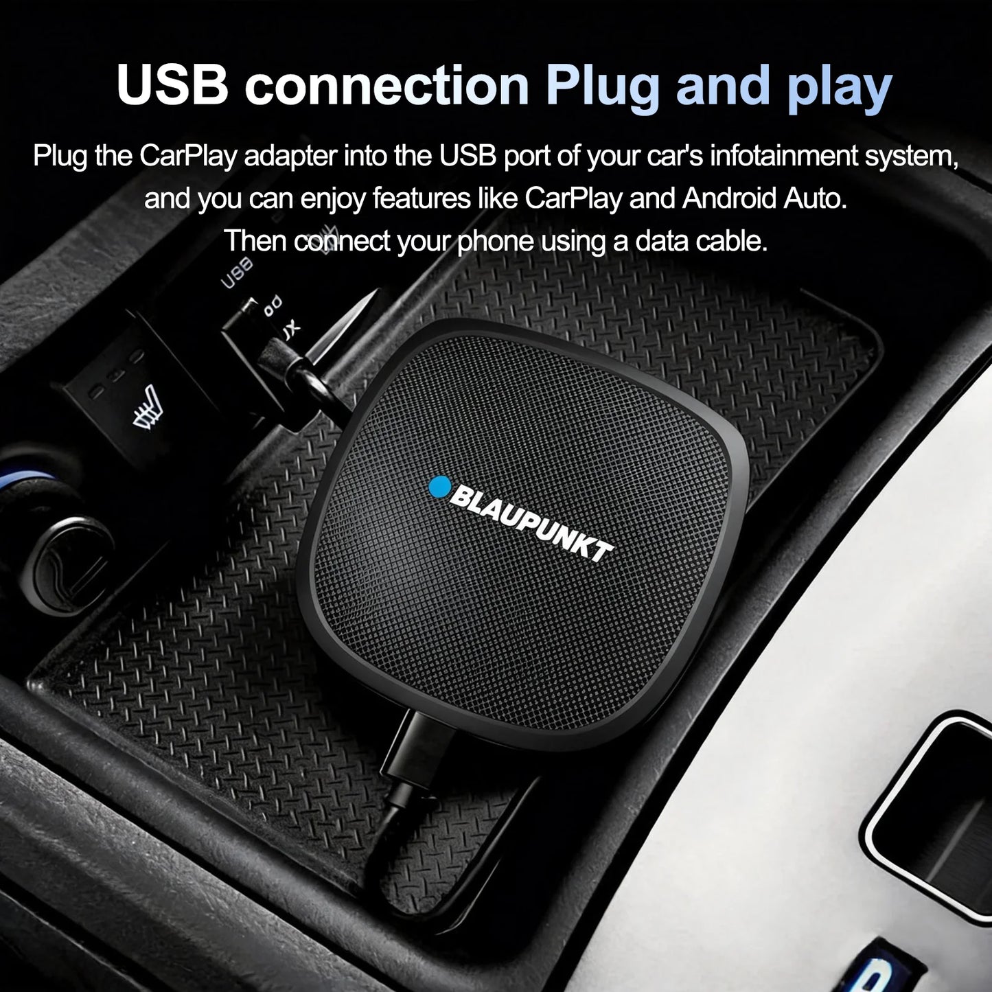 Android 13 Android Auto Wireless CarPlay AI TV Box QCM6115 8-Core Split Screen 64G 128G For Netflix Play Store