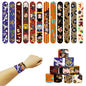 Harry Potter Theme Party Favors Gifts Bag Slap Bracelets 50pcs Stickers Keychains Birthday Souvenir Supplies Classroom Rewards