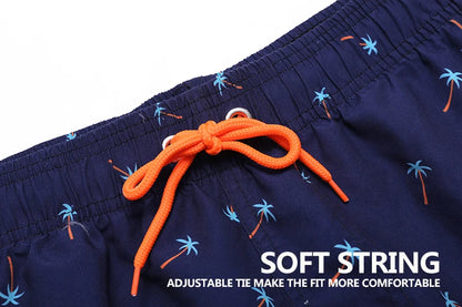 Escatch 2026 Summer New Mens Shorts Polyester Quick Dry Board Mesh Liner Side Pockets Run Gym Swimsuit Surf Swim Trunks For Man
