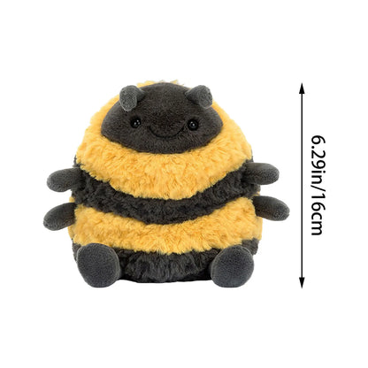 Uroczy wisiorek pluszowy Sha Bee, pluszowa wypchana pszczółka Cai Bee, supermiękka pluszowa lalka Słoik z miodem, poduszka do spania na łóżko, prezenty urodzinowe dla dzieci