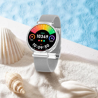 LIGE 2025 Smart Watch Women Full Circle Touch Screen Bluetooth Call Men Smartwatch Waterproof Sport Activity Fitness Watch Women