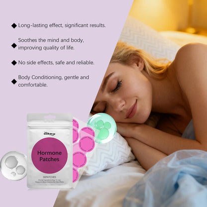 30/60/90pcs Hormone Balance Transdermal Patches Improve Fatigue Mood Swings Relieve Menopause Women Hormonal Support Patches
