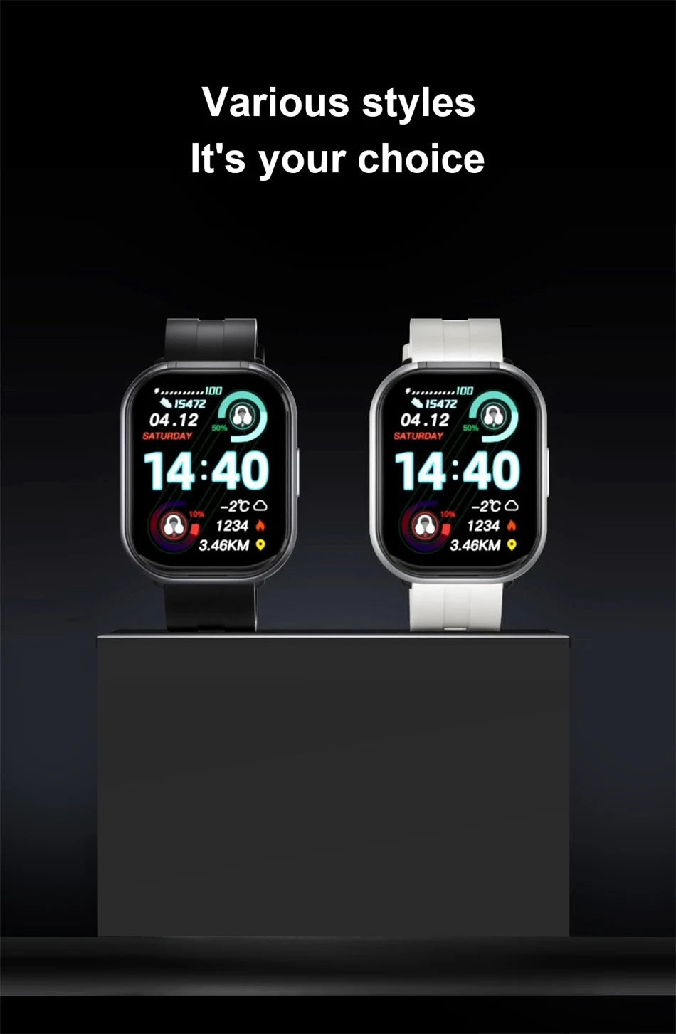 LIGE Bluetooth Headphones with clip-on design 2 In 1 Smartwatch with Earphones Heart Rate Sport Fitness Headset Smart Watch 2026