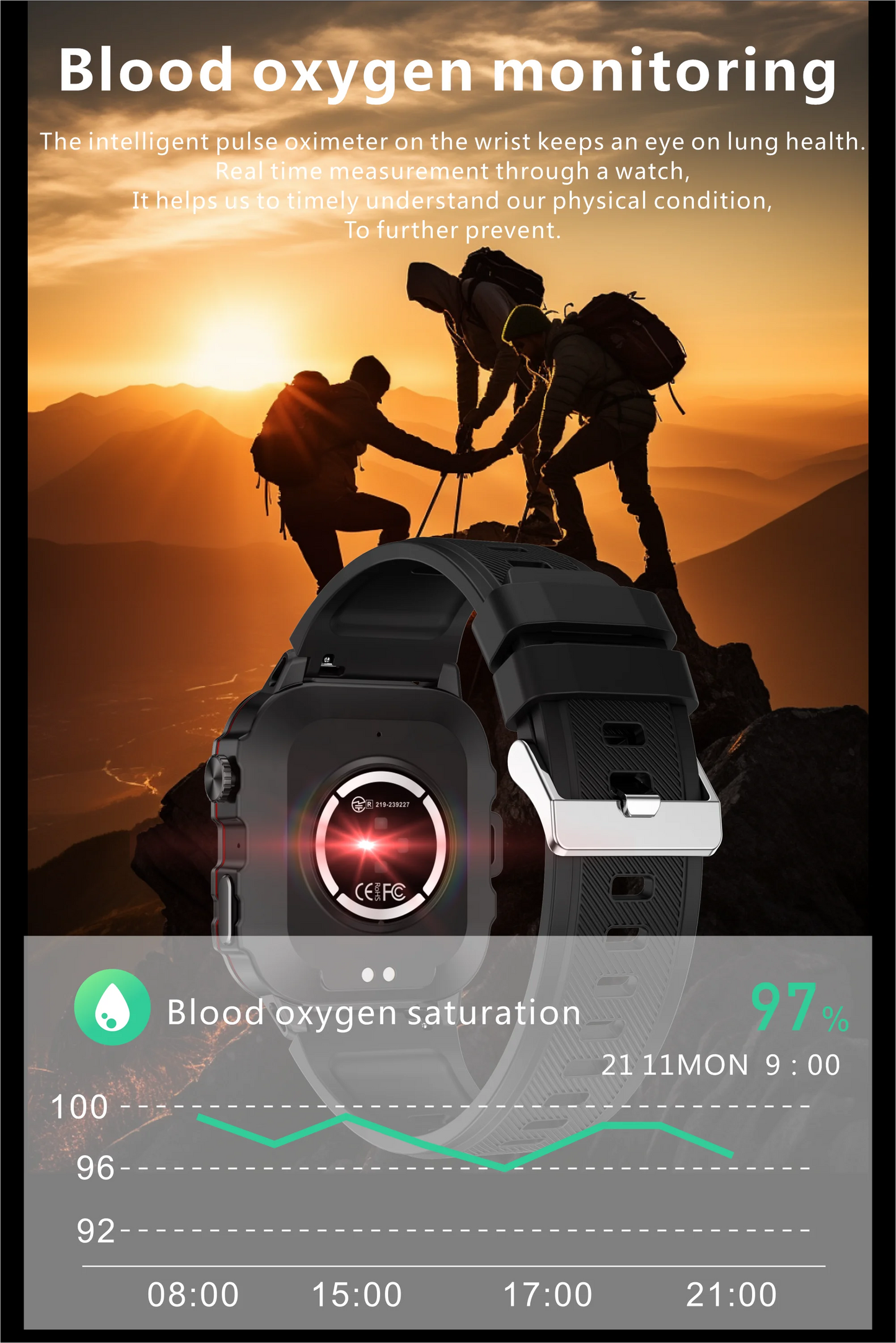 LIGE 2025 dla Xiaomi Wojskowy Smartwatch Męski IP68 5ATM Zewnętrzny Sportowy Monitor Fitness i Zdrowia 1.81 Cala Rozmowy BT Smartwatch
