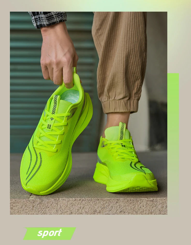 2026 New Chitu 9ro Carbon Fiber Plate Running Sneakers Lightweight Cushion Jogging Trainers Competition Sports Shoes Unisex
